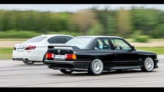 4k BMW M5 F10 Mk II facelift vs BMW M3 E30 V10 S85