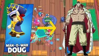 MAN-O-WAR DOUG Or Whitebeard  One piece is Real  Brawl Stars  Edit