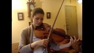 Amy Anderson plays Andrew Hatlas viola 16