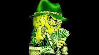 SpongeBob says when the “gangster” is...