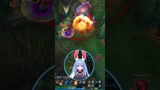 Bunny Distracts Enemy Team With Good Looks To Win The Game  #vtuber #shorts
