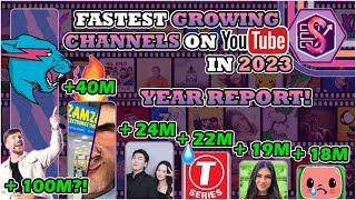 The Most Subscribers Gained on YouTube in 2023