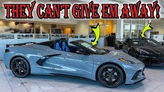 The REAL Reason why C8 Corvettes are still sitting in showrooms at MSRP