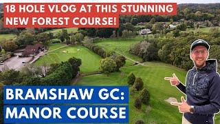 BRAMSHAW GOLF CLUB MANOR COURSE 18 HOLE VLOG WTP On Tour