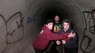 WE GOT ATTACKED AT THE END OF THE HAUNTED TUNNEL... *POLICE CALLED*  FaZe Rug