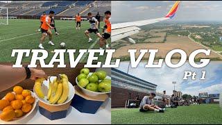 Day in the Life of a Pro Footballer  Away Trip Vlog Part 1