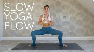 30 MIN SLOW YOGA FLOW  Gentle Full Body Stretch & Strengthen