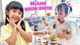 AUDREY BELAJAR MAKAN SENDIRI DI RESTORAN FAVORIT MAMA  VLOG SAMANTHA FAMILY