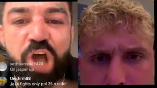 Jake Paul vs Mike Perry ARGUMENT