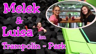 Mega Spass mit Melek im Trampolin - Park