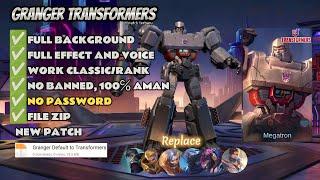 Script Skin Granger Transformers No Password  Full Effect  All Replace  New Patch