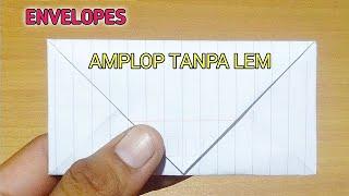 Cara Membuat Amplop Dari Kertas  how to make a envelopes