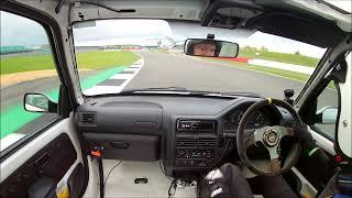 Big save on Silverstone International - Peugeot 106 On-Board - Motorsport Days Live 06112021