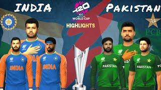 India vs Pakistan  T20 WC in Quick Play  Real Cricket 24