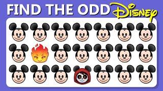 Find the ODD One Out- Disney Edition Emoji Quiz Game