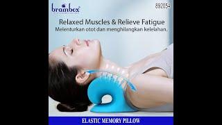 892054 Neck Massage Pillow Bantal Pijat Leher Cervical Chiropractic Traction Device Massage Pillow