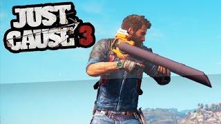 MOST POWERFUL AIR GUN IN THE WORLD Just Cause 3 Mods  SuperRebel