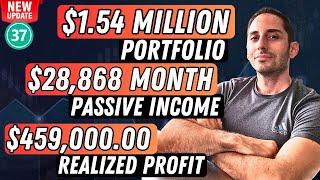 My $1.54 Million Stock Portfolio Unveiled  $28868Month Passive Income - Monthly UPDATE #37