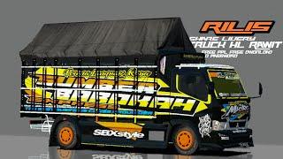 SHARE LIVERY TRUCK BOSS MLETRE HL RAWIT TERBARU NO PASSWORD  MOD BUSSID TERNARU