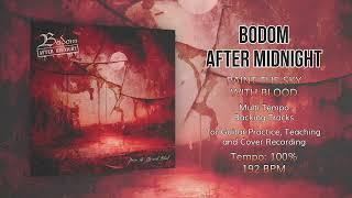 BODOM AFTER MIDNIGHT - Paint the Sky with Blood - 100% Tempo 192 BPM Backing Track