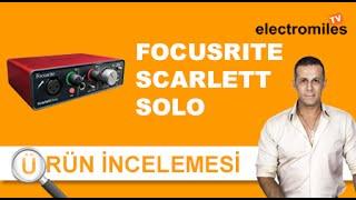 Focusrite Scarlett Solo Ses Kartı