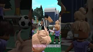 HUNTERS SOCCER GAME #roblox #bloxburg #shorts #short