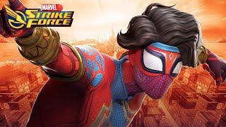 Enter Pavitr Prabhakar Great hair. Great responsibility.  Marvel Strike Force