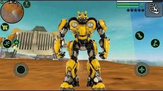 Bumblebee Robot Escape - Car Bike Transformation Robot Car Android Gameplay