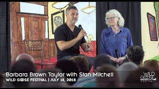 Barbara Brown Taylor & Stan Mitchell at Wild Goose Festival 2018