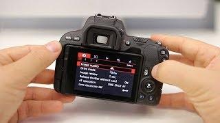 Canon SL2 200D Tutorial - Beginner’s User Guide to the Buttons Dials & Settings