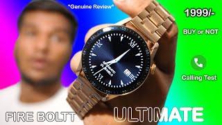 Fire Boltt Ultimate Smartwatch  Unboxing and Review  Fire Boltt LUXE Smartwatch