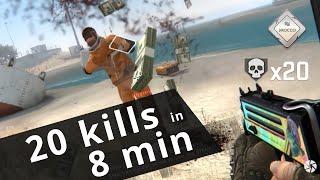 Feel the Energy hits the Turbo with 20 Kills in 8 min - Full Round - CSGO Danger Zone