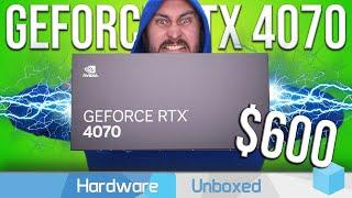$600 Mid-Range Is Here GeForce RTX 4070 Review & Benchmarks