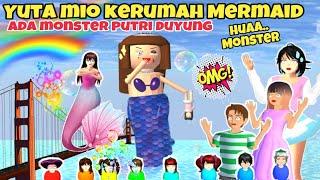 MIO VS MONSTER PUTRI DUYUNG MERMAID RAKSASA SAKURA HAMIL MELAHIRKAN BAYI 8 SAKURA SCHOOL SIMULATOR