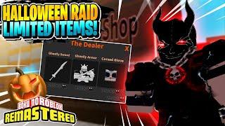 BOKU NO ROBLOX REMASTERED HALLOWEEN EVENT 2020 All Items