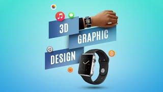 3D Info Graphic Design - Photoshop CC 2020 Tutorial