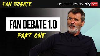 The Overlap Live Fan Debate with Gary Neville Roy Keane & Jamie Carragher  PL Preview Part 1