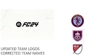 FIX FOR WRONG FIFA TEAM NAMES  ADD 5 SUBSTITUTIONS   UPDATE TEAM LOGOS  LATEST SQUAD UPDATE