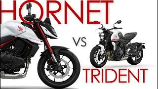 Honda HORNET 750 vs Triumph TRIDENT 660  ex-Owner’s Take