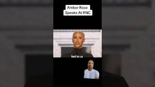 Amber Rose Gives Speech At RNC
