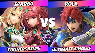 LMM Miami 2023 Top 8 - Spargo Pyra Mythra Vs. Kola Roy Smash Ultimate - SSBU