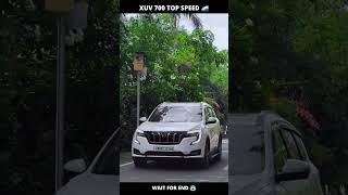 XUV 700 TOP SPEED ?  SHOCKING RESULT #shorts #xuv700 #topspeed