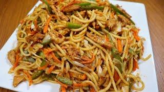 Spicy Chicken Spaghetti Recipe  Chicken & Vegetable Spaghetti  Quick & Delicious Spaghetti Recipe