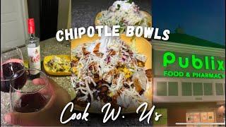 COOKING VLOG  WE GOT CHIPOTLE AT THE HOUSE  COPYCAT CHIPOTLE BOWLS  JAS & DAI TV