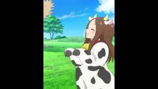 CUTEST COW GIRL #anime #animals #animation #android #animal #animeedit #animes #animegirl #girl