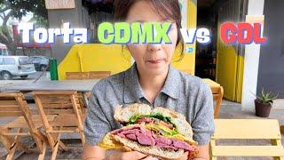 Tortas CDMX vs GDLㅣCual te Gusta Mas?