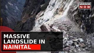 Massive Landslide In Nainital 2 Storey House Collapse  No Loss Of Life In Landslide  Latest News
