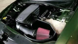 JLT COLD AIR INTAKE FOR A DODGE CHARGER RT INTAKE SUCTION SOUND ON REVS