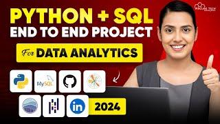 Complete Data Analytics Portfolio Project with Python and SQL in 2 Hours  2024 Guide