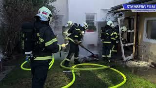 23.01.2024 St.Pölten-Viehofen Schuppenbrand